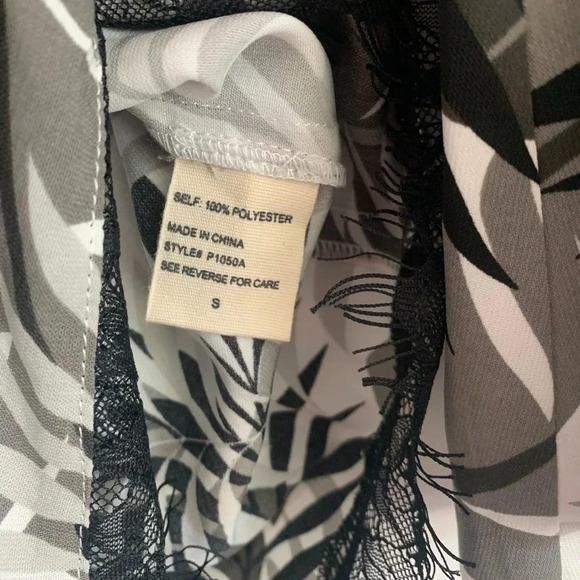 Illa Illa Romper - Black/White/Gray - Size Small - EUC - Picture 9 of 9